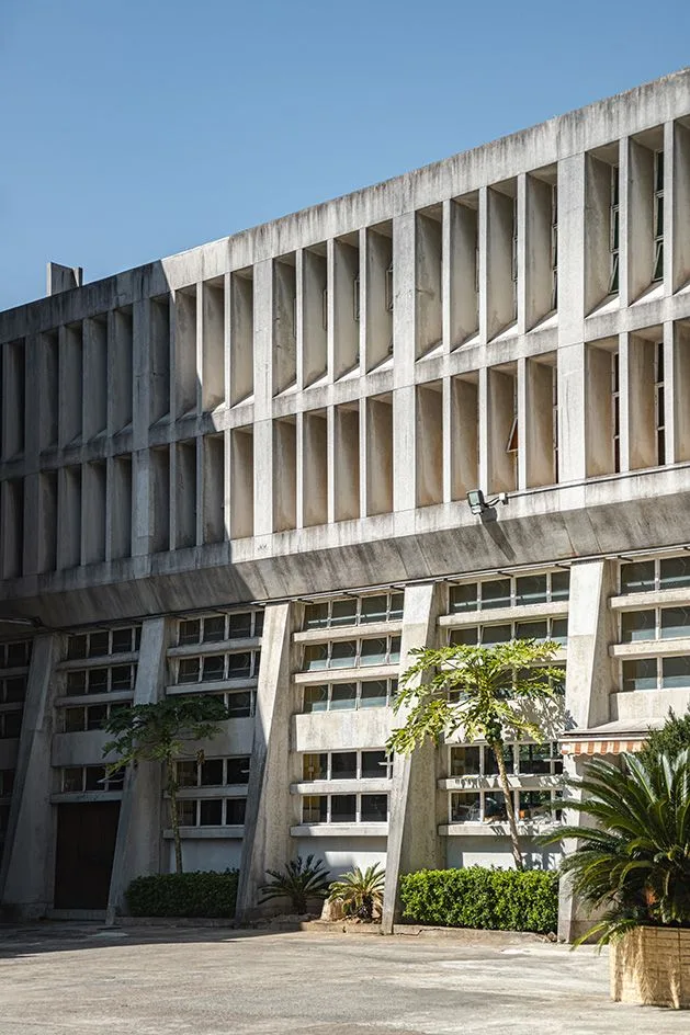 Brutalist Hong Kong Map Blue Crow Media St. Alfred's Church