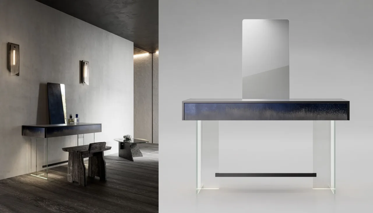 dressing table DUO Poltrona Frau Juliette Ligne Roset Tahiti Trousse Cattelan Italia Moments Nomon Panarea Arte Veneziana Symphony Bizzotto Italia Giulietta Casa Covre Kara Natevo