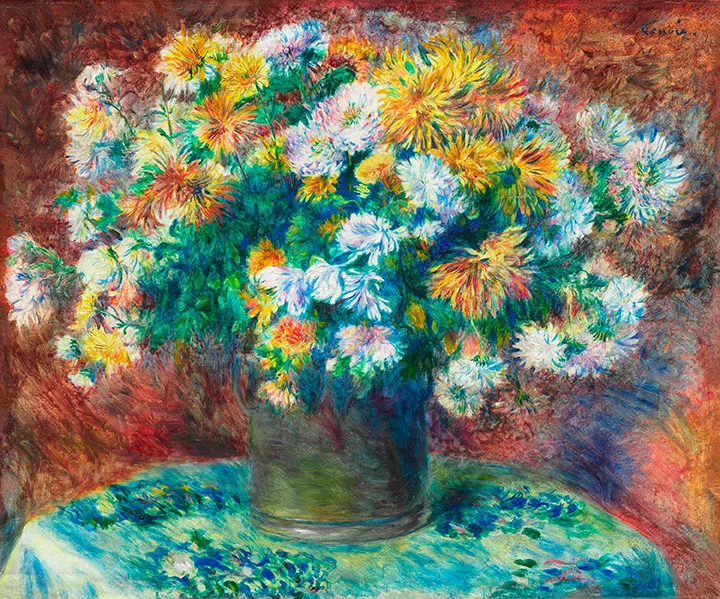 mau sac to history of gems on canvas lich su hoi hoa