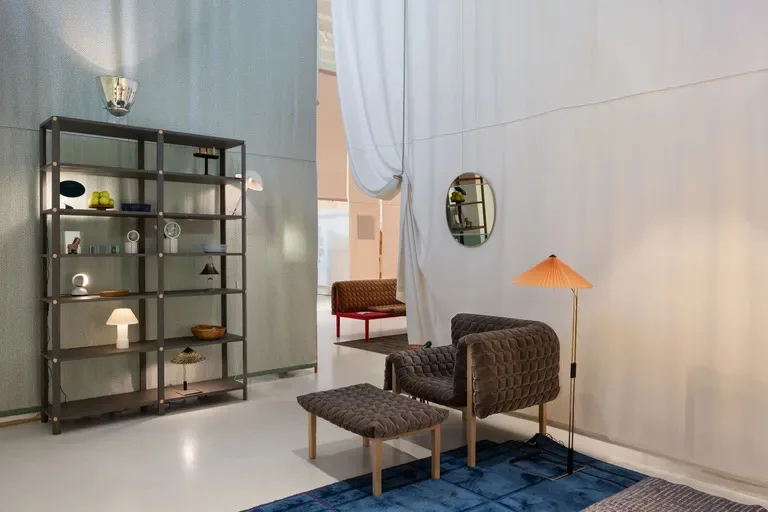 thiet ke noi that trien lam Inga Sempé. La casa imperfetta Milan Design Week 2024