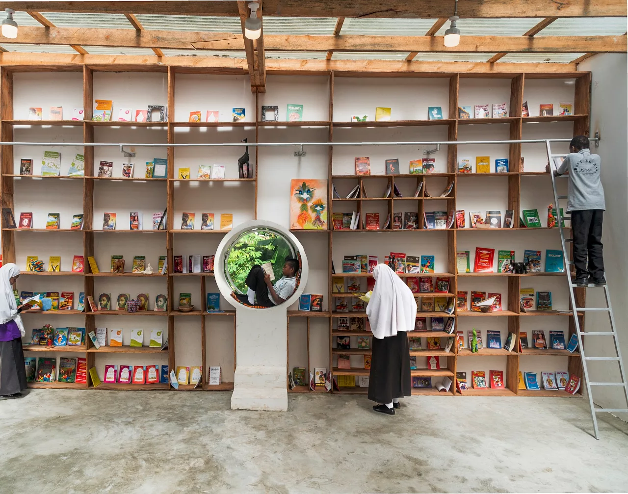 kien truc Mariam Library Tanzania