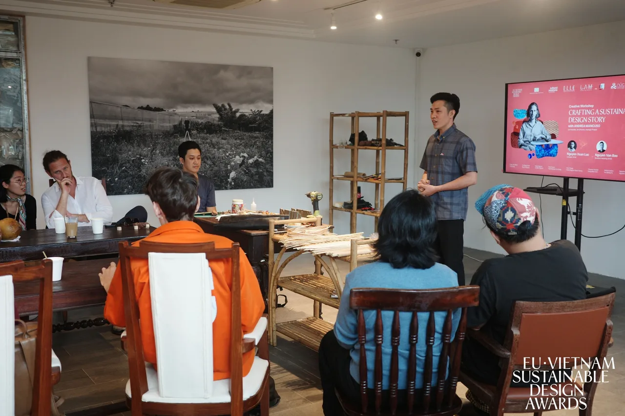 nghe nhan may tre dan nguyen van bao workshop