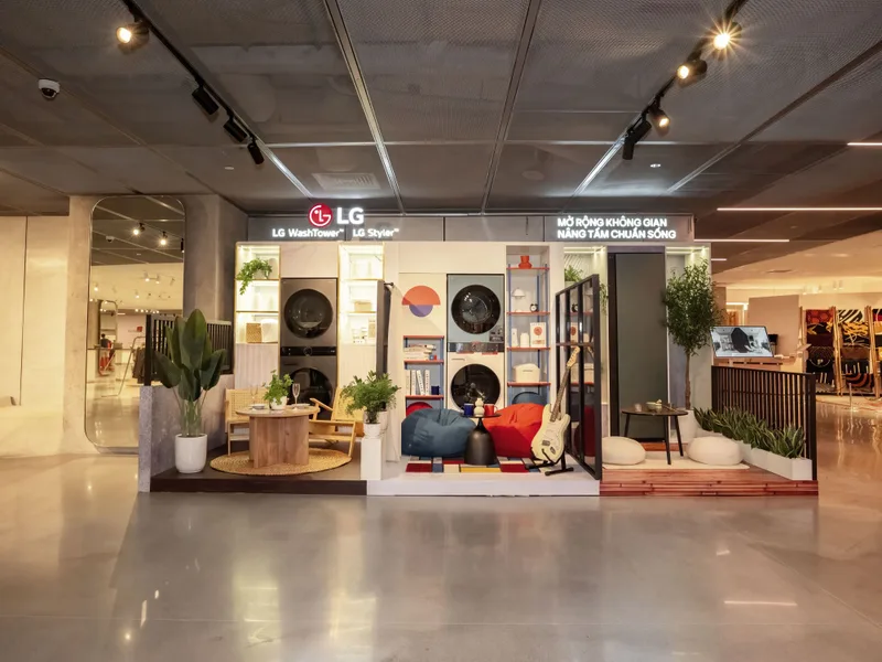 LG đưa công nghệ chăm sóc trang phục chuẩn Hàn vào không gian thời trang Việt đẳng cấp