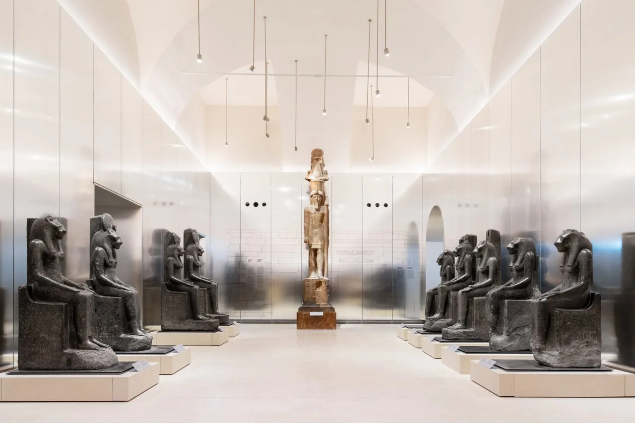 OMA Andrea Tabocchini Architecture bao tang Museo Egizio Turin italia Thebes ai cap greek Luxor