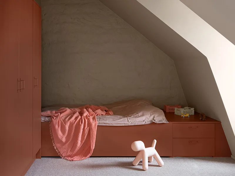 The Mantelpiece Loft - Những khối màu giản đơn
