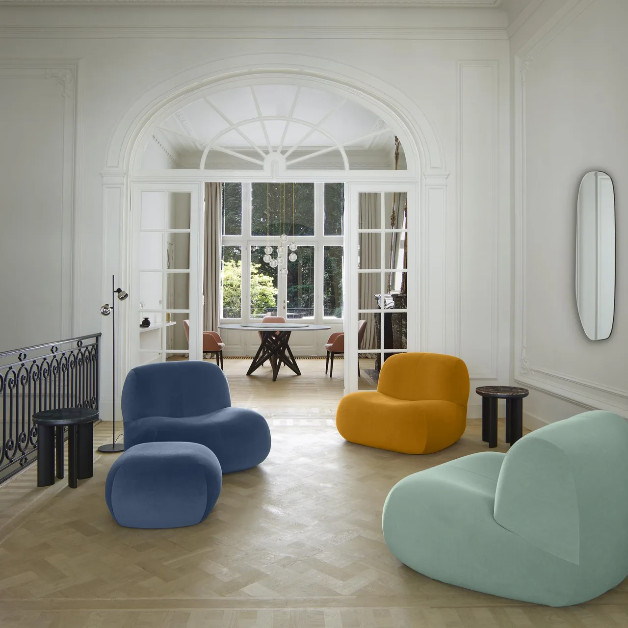 ghe banh armchair Pukka Yabu Pushelberg