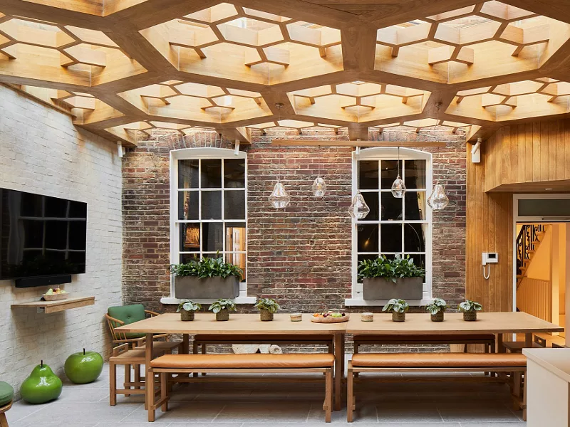Văn phòng Fitzrovia: Cấu trúc tổ ong hiện đại