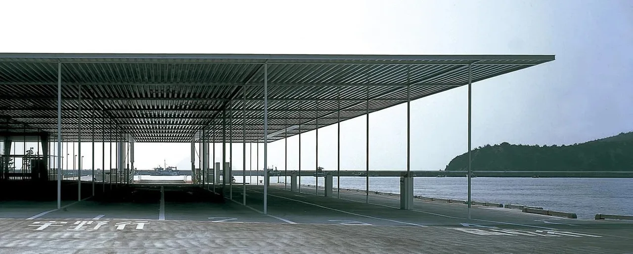 Naoshima Ferry Terminal Kazuyo Sejima mai ton