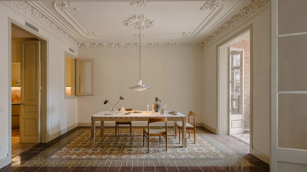 thach cao plaster Casa Salvador Viladevall III Barcelona