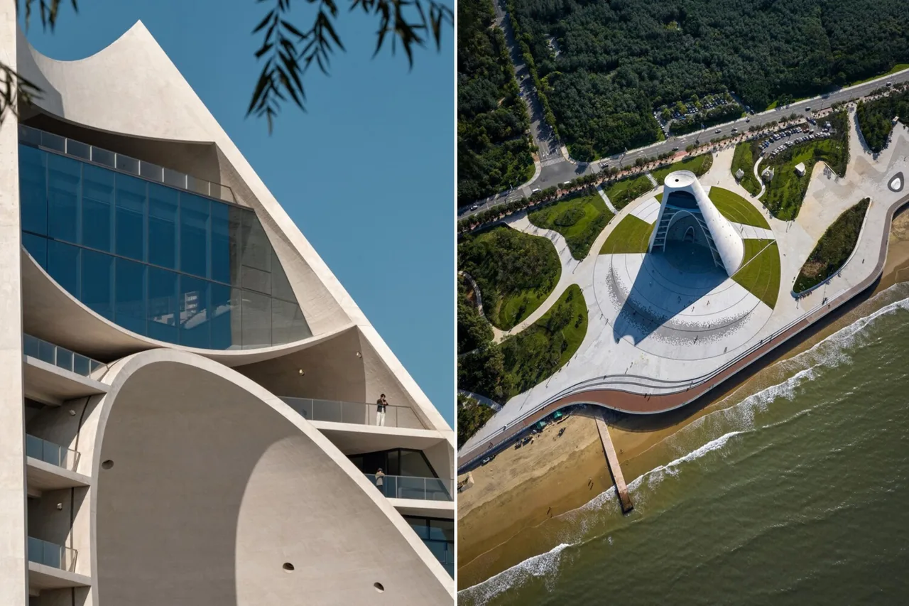 quang truong mat troi OPEN Architecture Sun Tower YEDA Yantai Phenomena Space