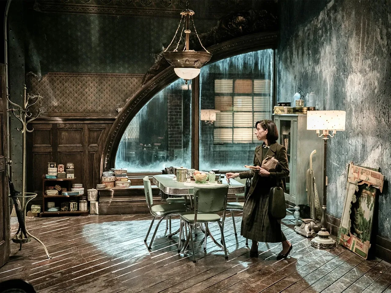 thiet ke boi canh phim set design The Shape of Water