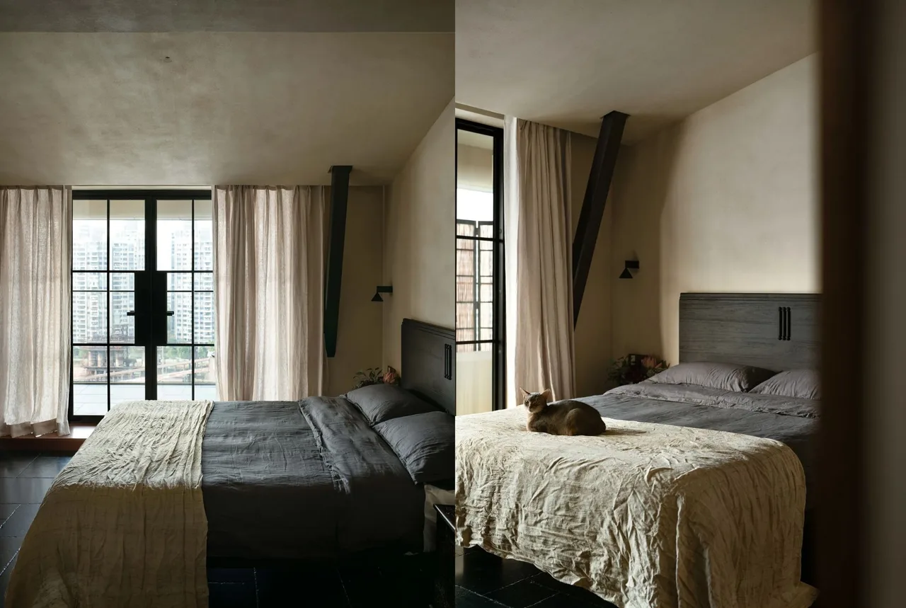 can ho duplex as wished Jade Simple Design noi that phong ngu thong tang