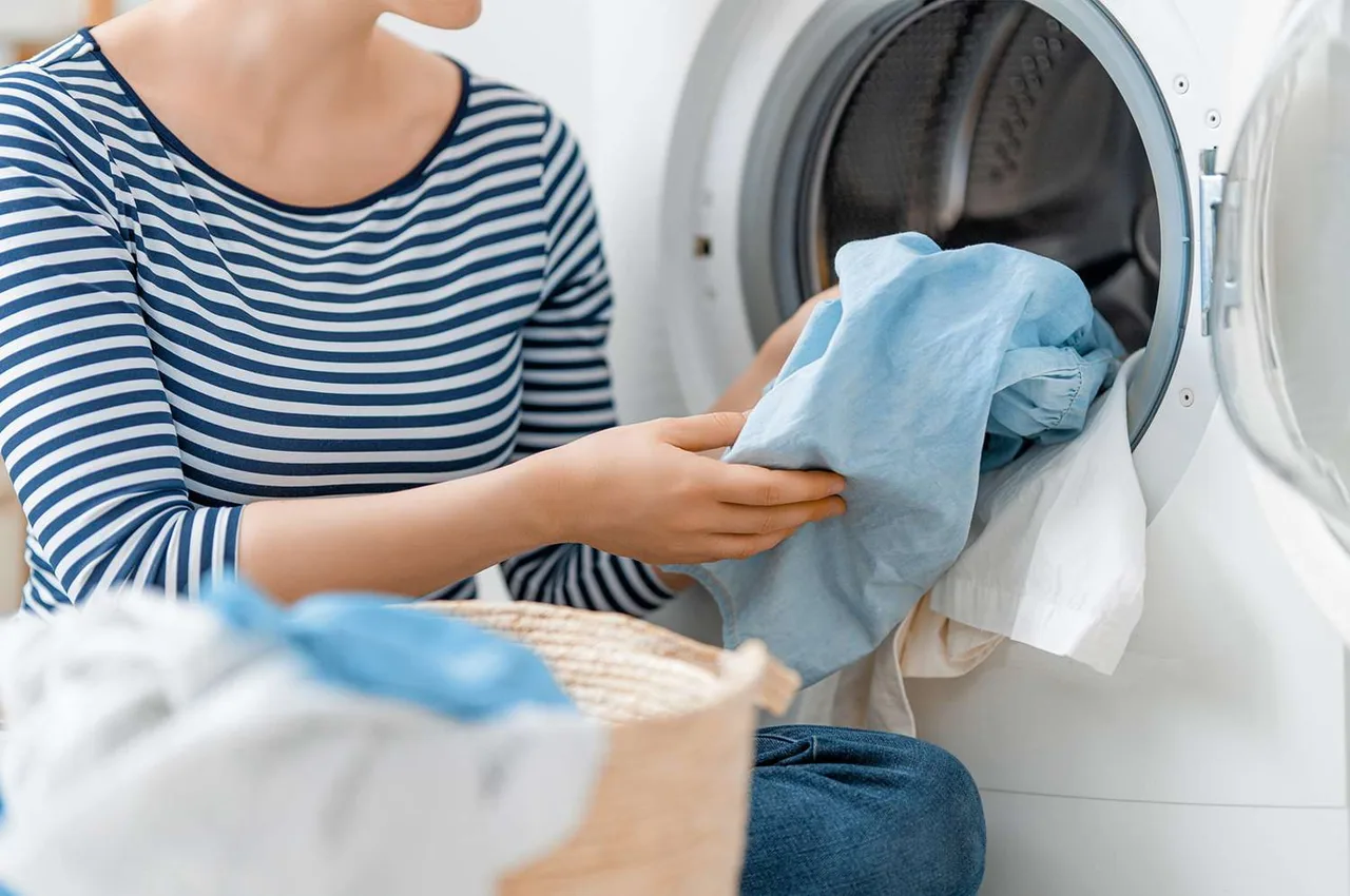 giat do laundry giam vinegar