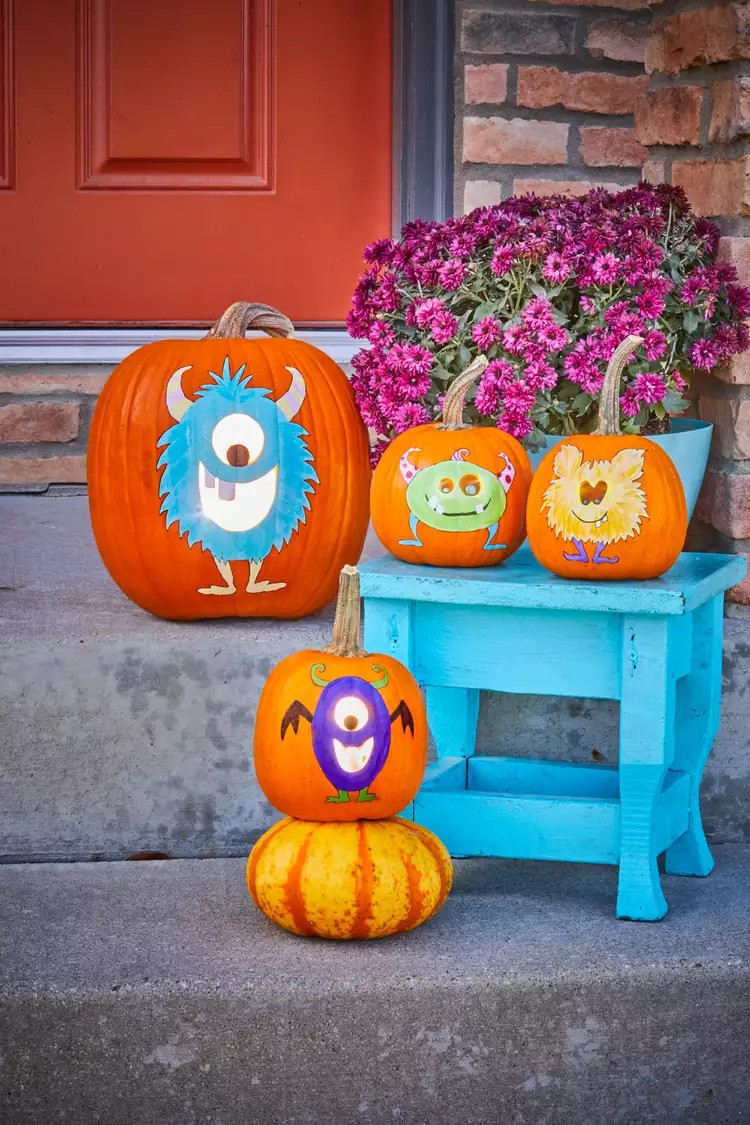 bi ngo trang tri le hoi halloween