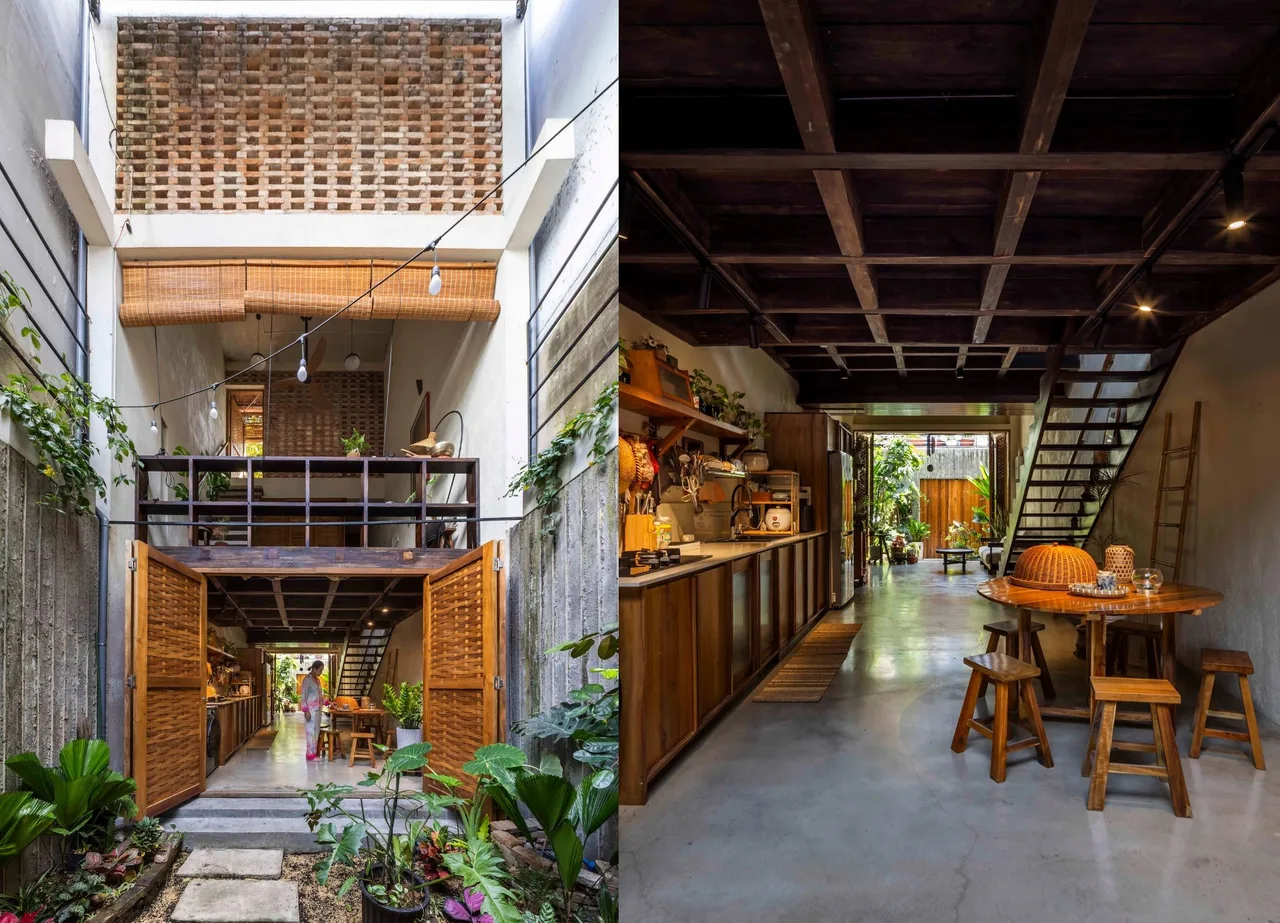 nha pho s house m++ architects mien tay nhiet doi noi that nha bep san vuon