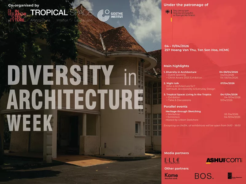 Tuần lễ Diversity in Architecture: Tôn vinh sự đa dạng trong kiến trúc