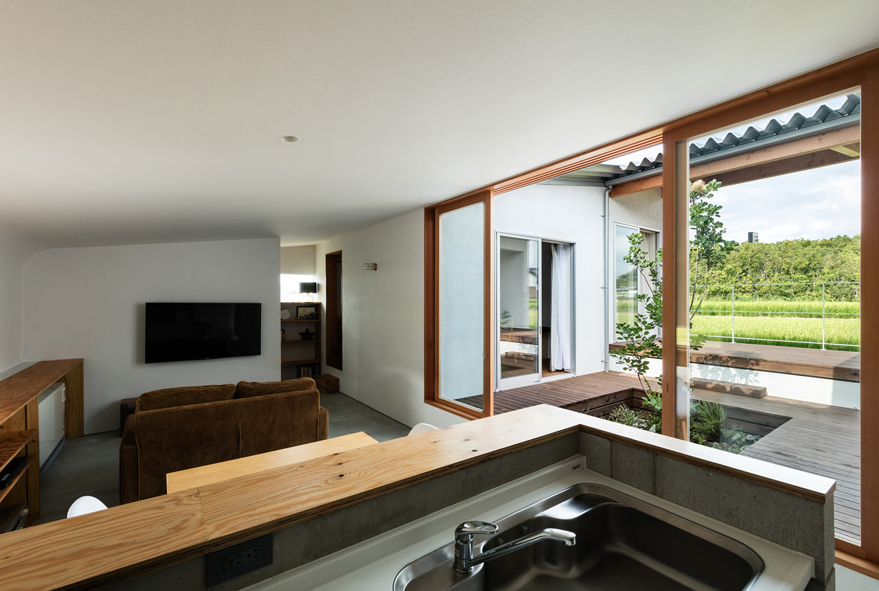 nhà chữ u Mita-House-Horibe-Associates-elledecoration vn.8