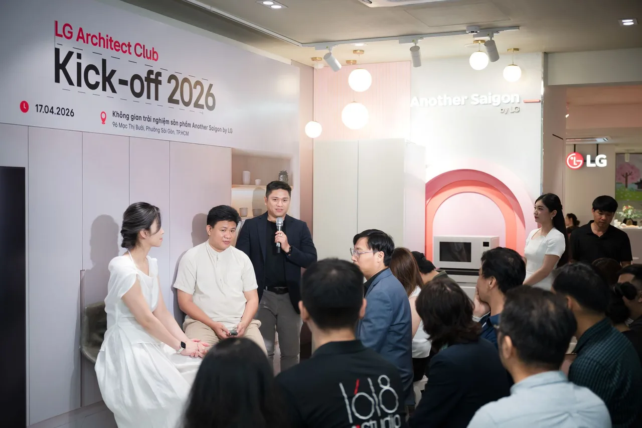 LG Architect Club 2026 su kien do gia dung kien truc su bui the long