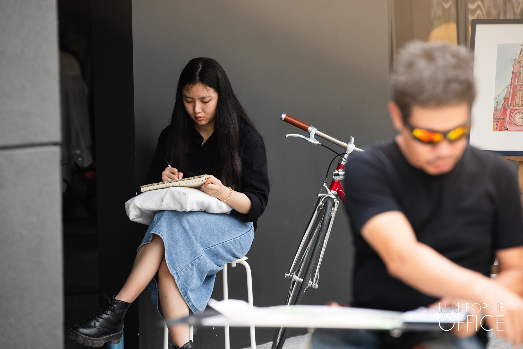 Urban Sketchers Vietnam và Archist Atelier ky hoa tdx ice factory