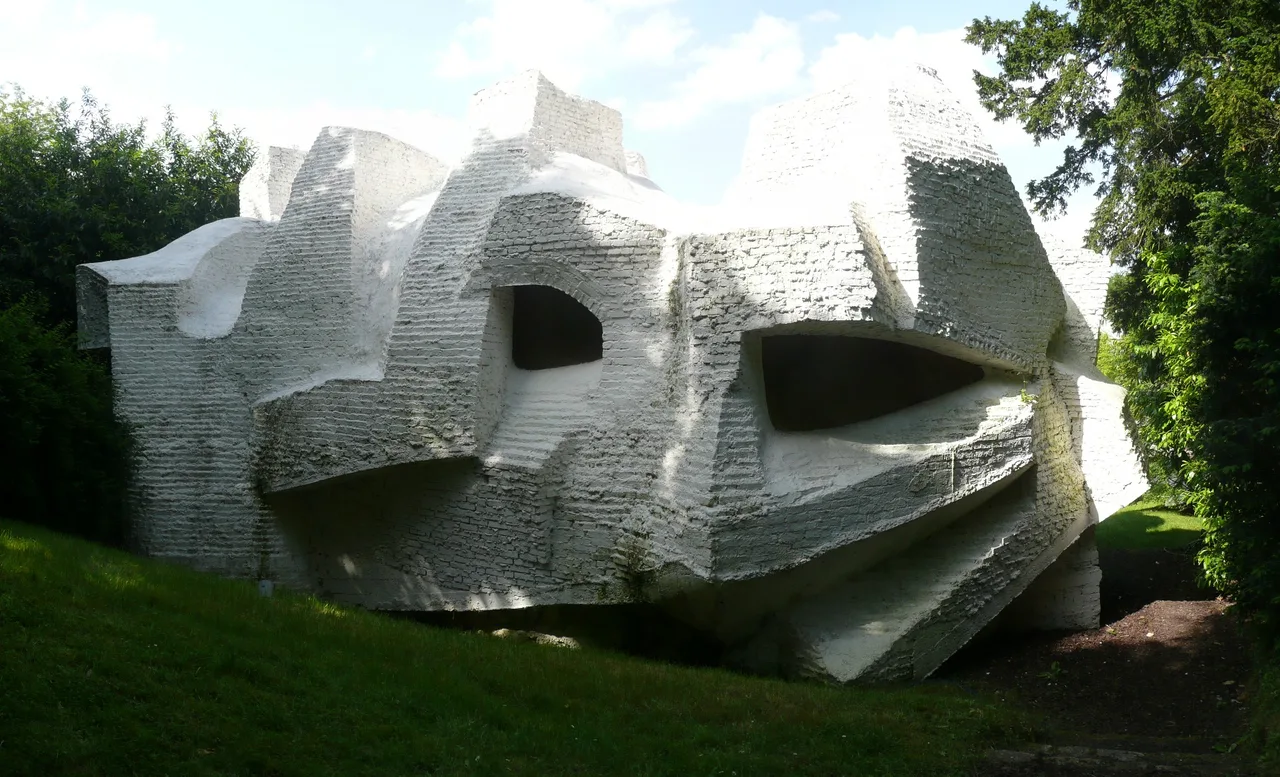 kien truc dieu khac architecture sculpture André Bloc Habitacle Bellevue Meudon