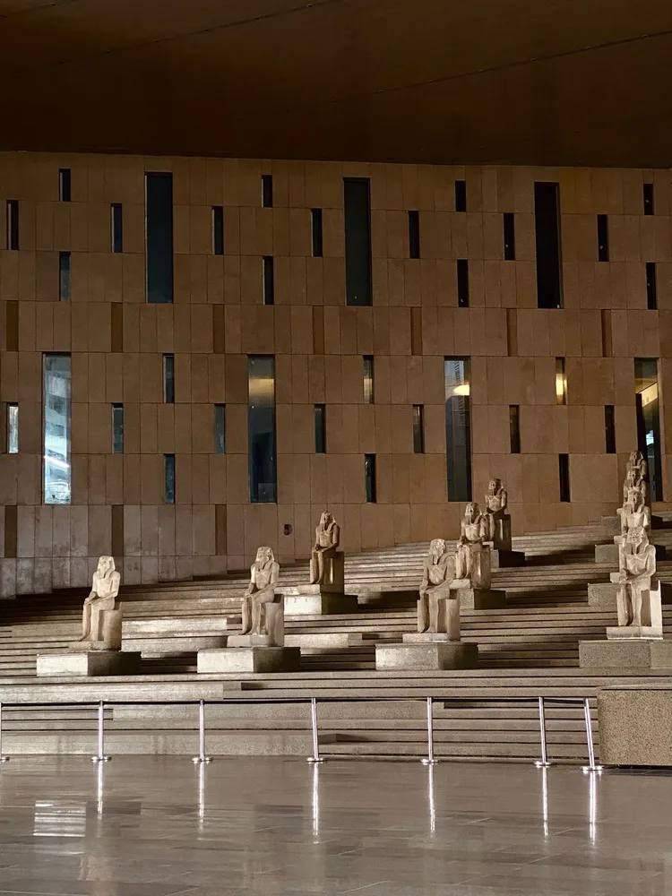bao tang grand egyptian kien truc ai cap