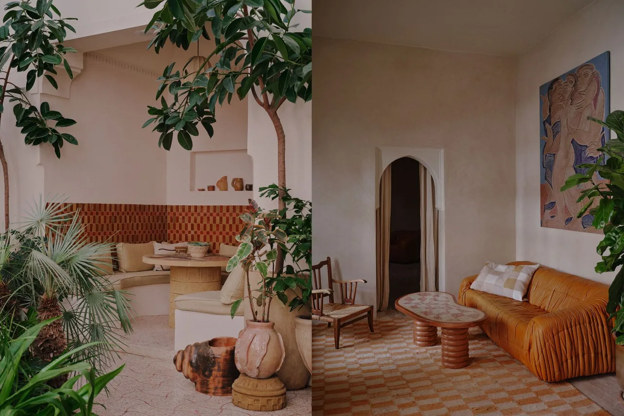 san vuon san nha terrazzo thu cong morocco rosemary