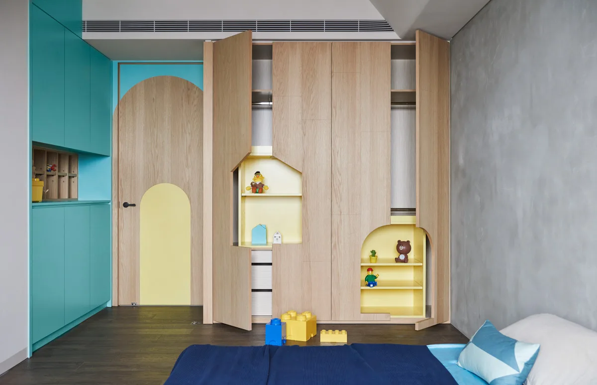 space for kids Blue and Glue HAO Design