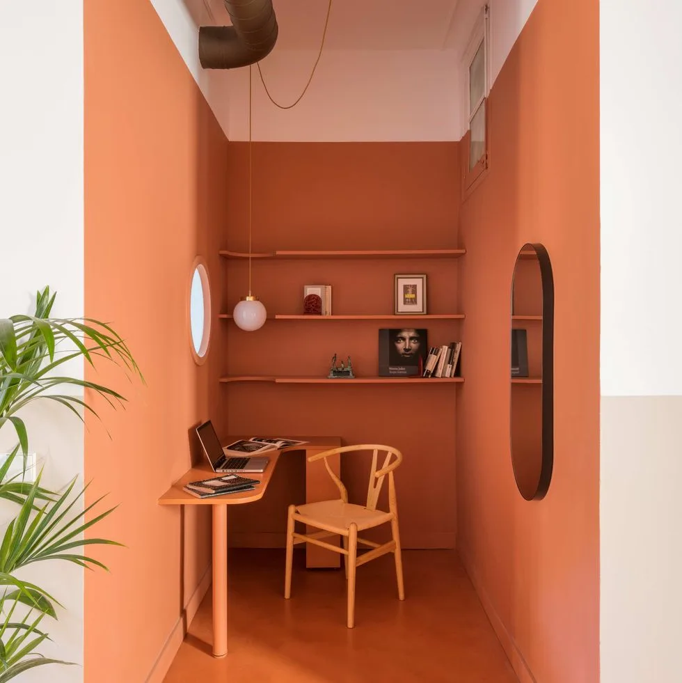 phong lam viec van phong tai nha mat bang mo