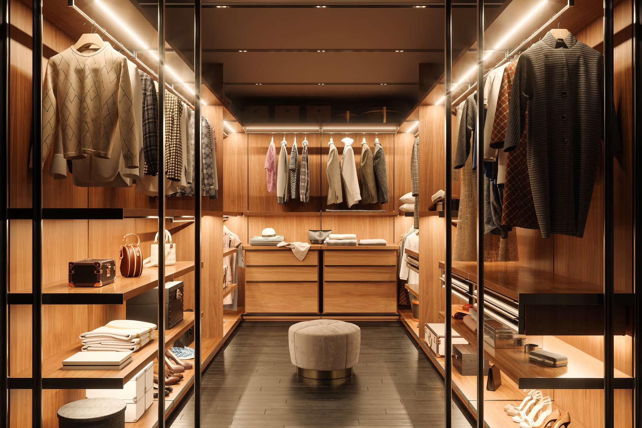 gia treo tu quan ao walk in closet noi that