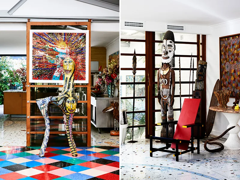Không gian terrazzo căng tràn sức sống
