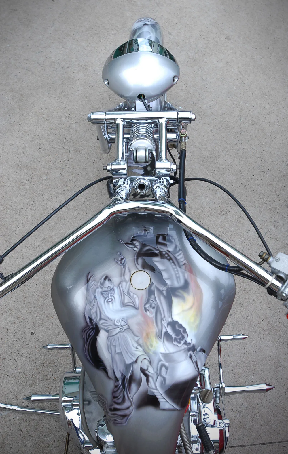 Binh xang Chopper co