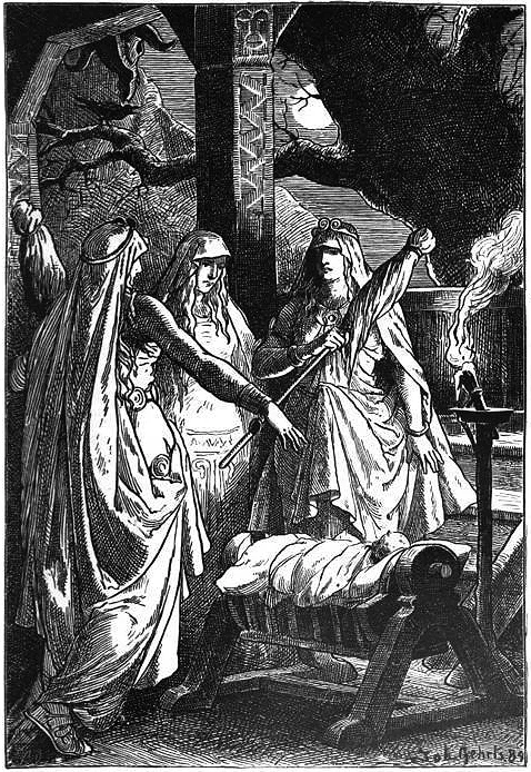 than thoai Nordic odin thor loki hoa tiet nut that knots Albrecht Dürer