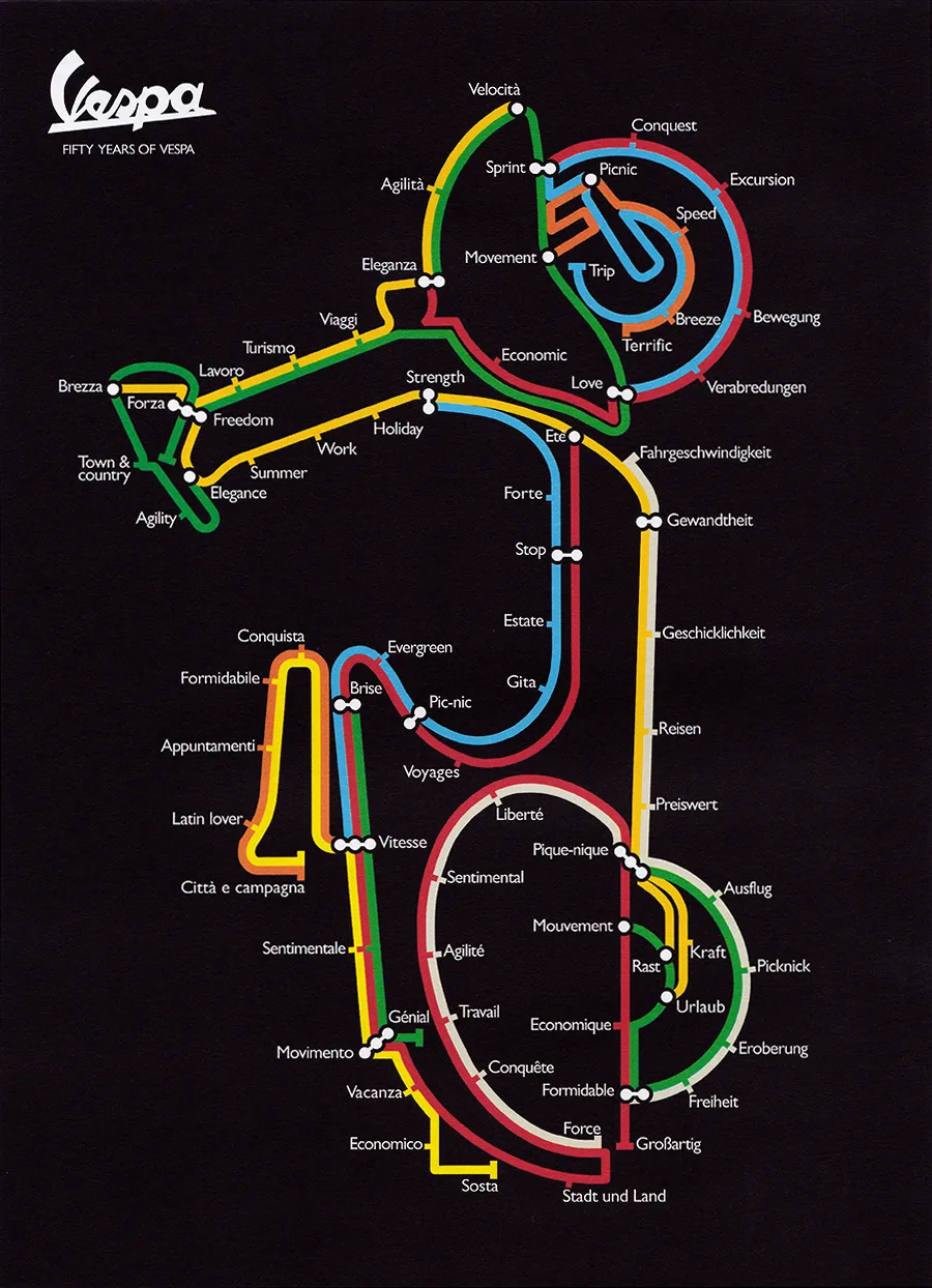 do hoa y italian graphic designer communications design Italo Lupi