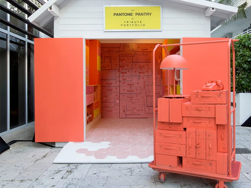 Pantone ra mắt chính thức gian hàng màu xu hướng của năm 2019