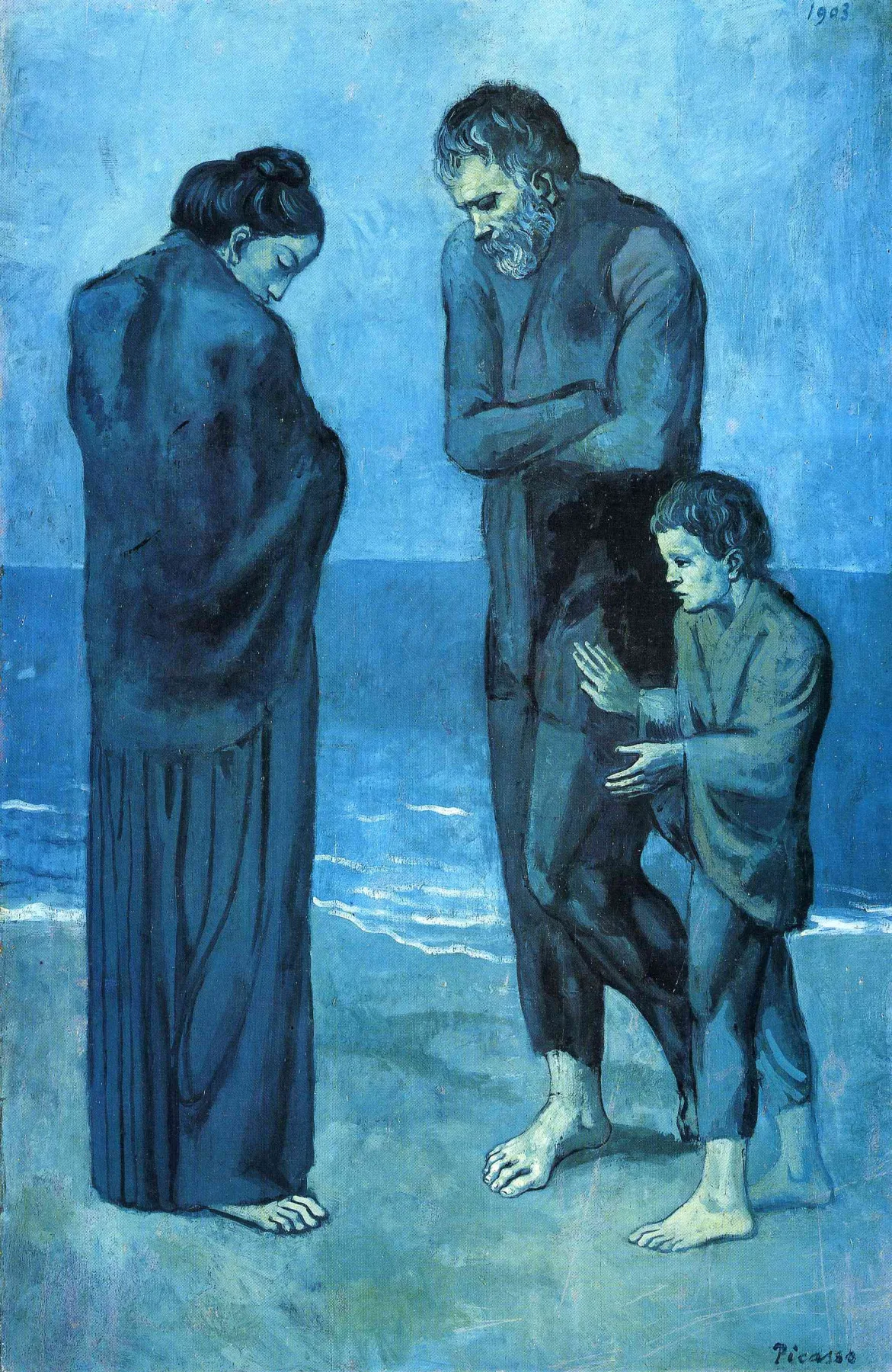Tragedy Pablo Picasso tranh