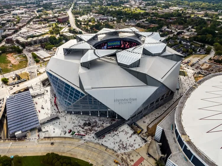 San van dong world cup 2026 Lumen Field Levi's Stadium SoFi Stadium Arrowhead Stadium AT&T Stadium Mercedes-Benz Stadium NRG Stadium Gillette Stadium Lincoln Financial Field Hard Rock Stadium MetLife Stadium Estadio Akron BBVA Bancomer Stadium Estadio Azteca BC Place Stadium BMO Field