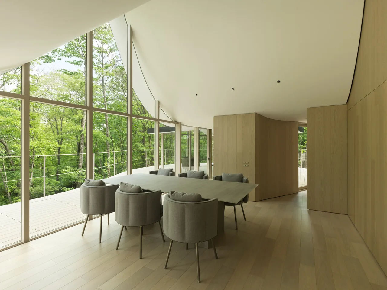 Karuizawa Nagano hand in hand house nendo nhat ban