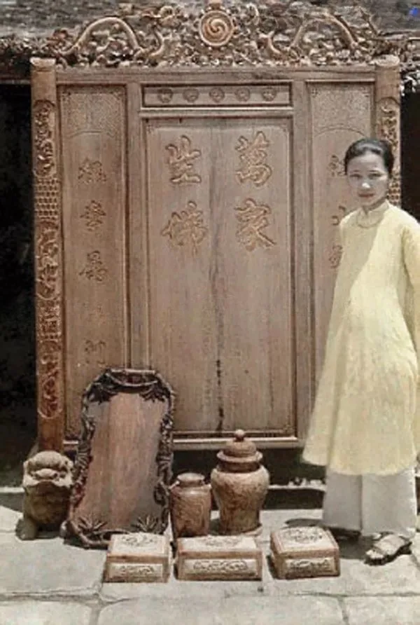 lich su binh phong folding screen history paravent