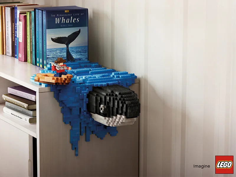 Thương hiệu LEGO mang trí tưởng tượng đến đời thực