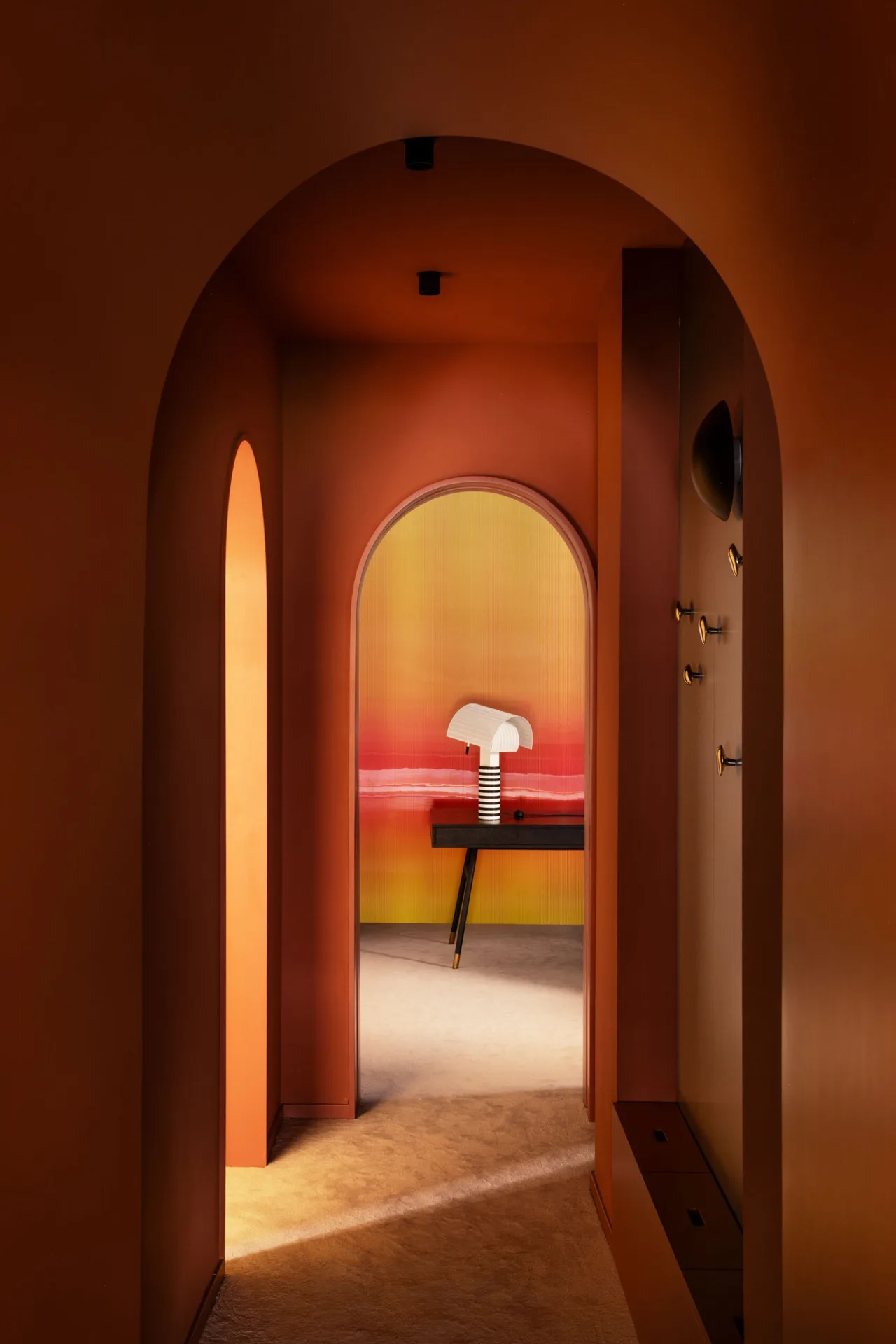 tranh Yellow&Orange&Blue&Green Sobejano can ho SB117 Madrid Estudio Reciente