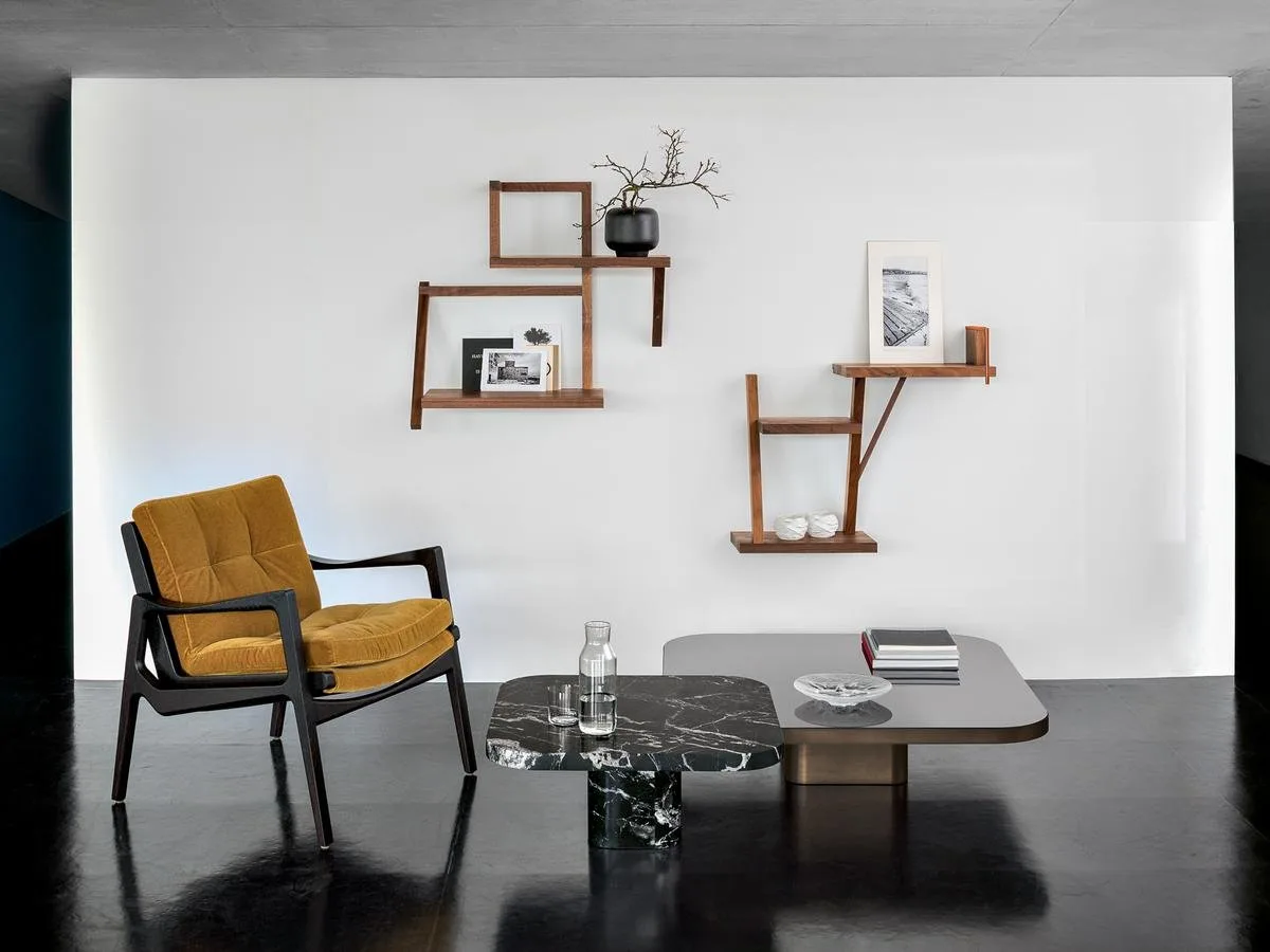 wood bookshelf phong khach phong lam viec phong doc sach Taidgh C ClassiCon