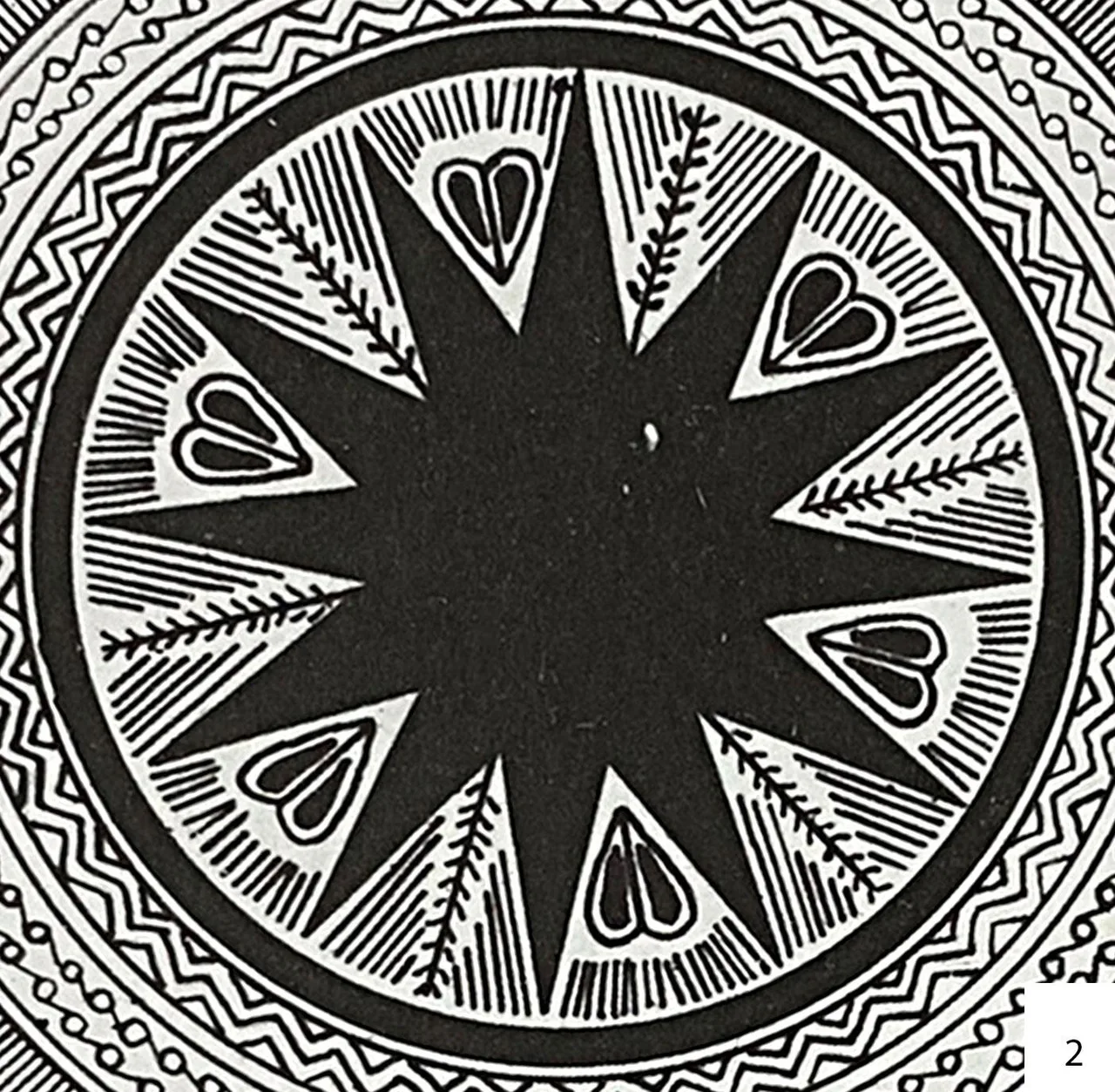 Bronze drum hoa van
