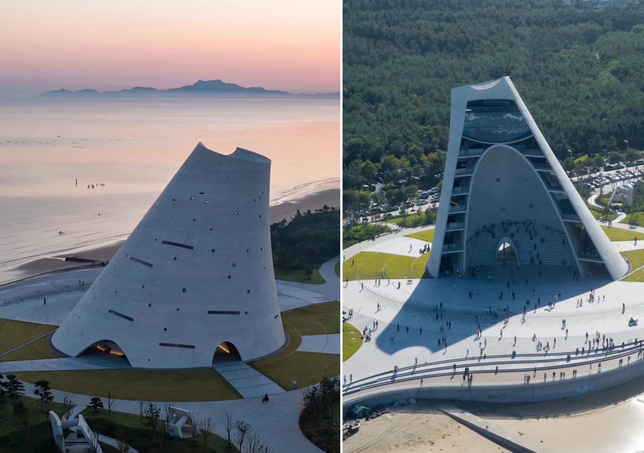 quang truong mat troi OPEN Architecture Sun Tower YEDA Yantai Phenomena Space