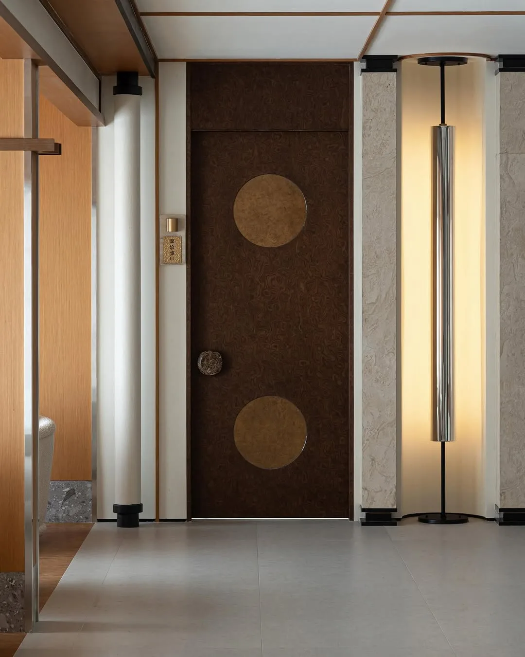 wood door