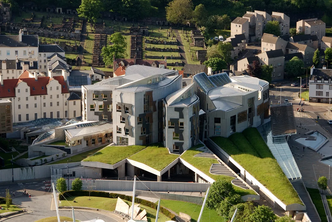 dieu khac architecture sculpture Scotland Edinburgh Enric Miralles Benedetta Tagliabue
