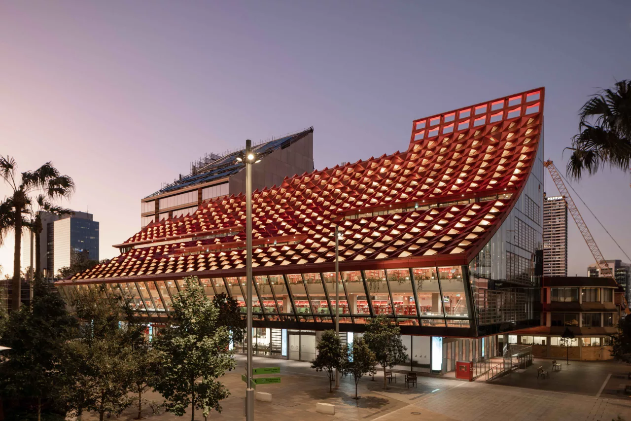 City of Parramatta Library thu vien hien dai kien truc