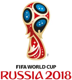 logo visual identity poster trophy FIFA