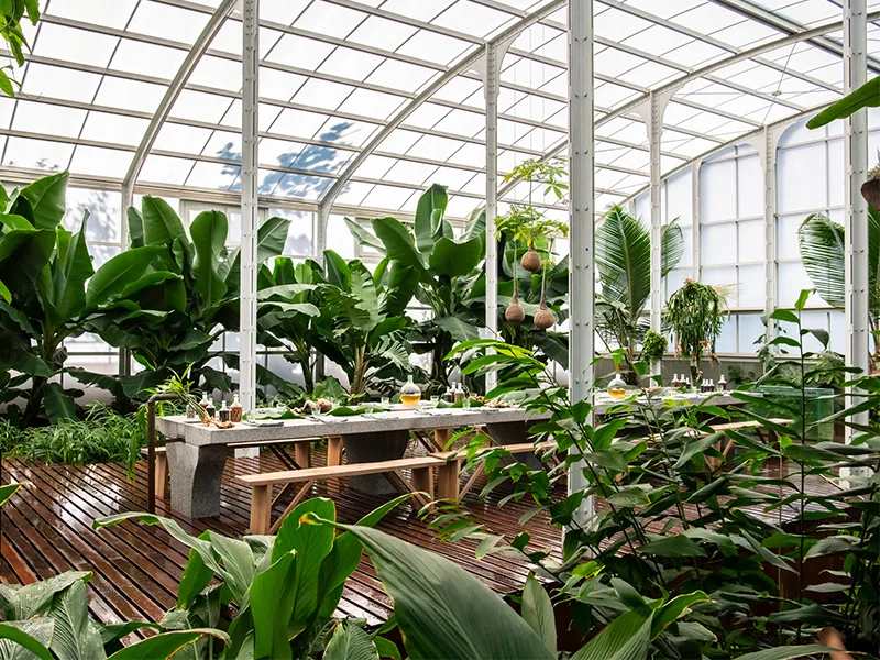 Công trình đặt giữa mảng xanh
