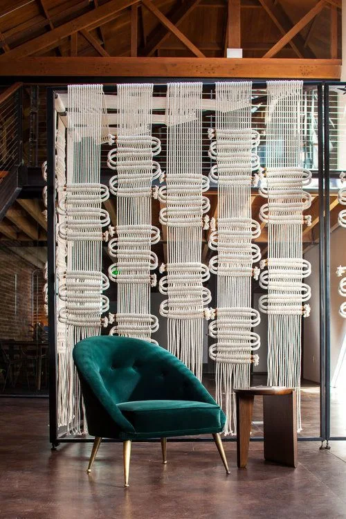 rem soi String Curtains