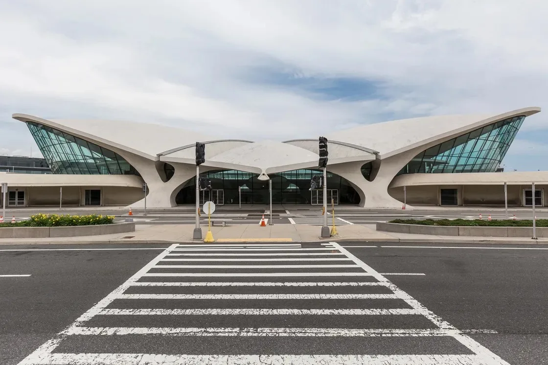 trung tam hang khong TWA Eero Saarinen Trans World Airlines Flight Center
